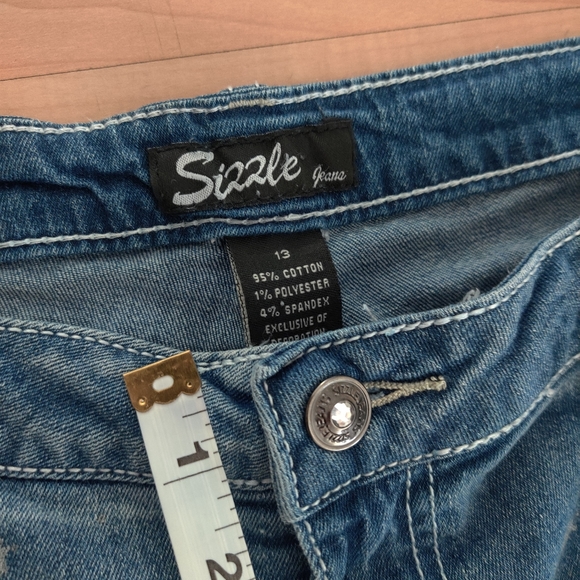 Sizzle Jeans Skinny Size 13 - Picture 4 of 8